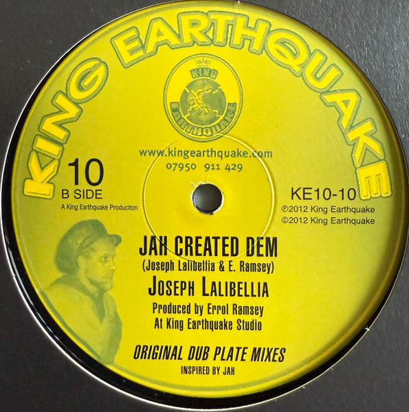 Joseph Lalibela : Shakles And Chains / Jah Created Dem (10")