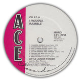 Little Junior's Blue Flames : I Wanna Ramble (LP, Comp, Mono, Whi)