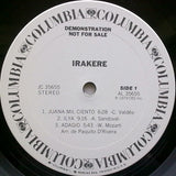 Irakere : Irakere (LP, Album, Promo, Gat)