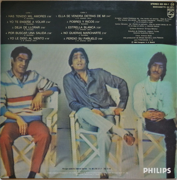 Los Chichos : Adelante (LP, Album)