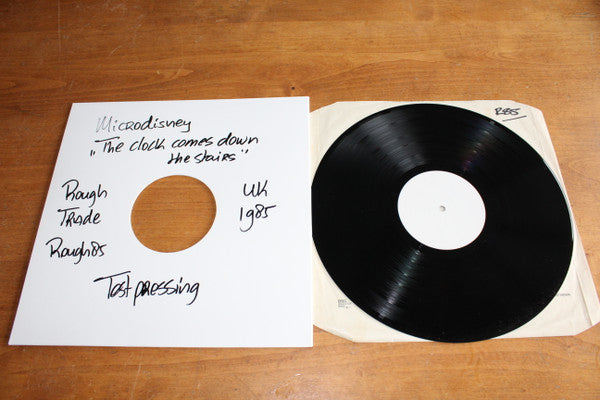 Microdisney : The Clock Comes Down The Stairs (LP, Album, TP, W/Lbl)