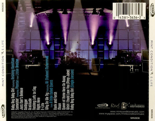 Mint Condition : E-Life (CD, Album)