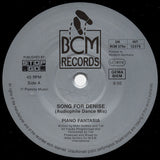 Piano Fantasia : Song For Denise (12", Maxi, RE)