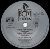 Piano Fantasia : Song For Denise (12", Maxi, RE)