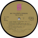The O'Jays : My Favorite Person (LP, Album)