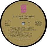 The O'Jays : My Favorite Person (LP, Album)