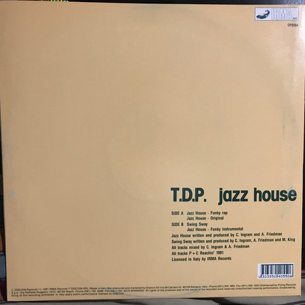 TDP : Jazz House (12")
