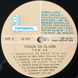 Tom Zé : Todos Os Olhos (LP, Album, Gat)