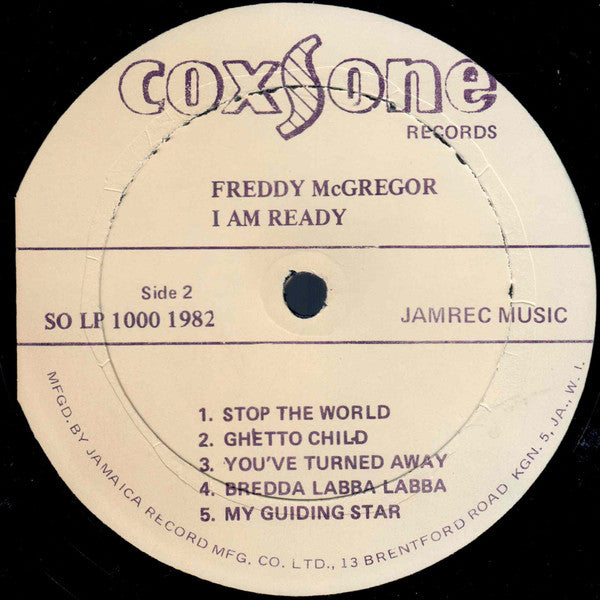 Freddy McGregor* : I Am Ready (LP, Album)