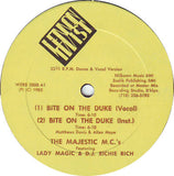 The Majestic M.C.'s : Cosmic Dove / Bite On The Duke (12")