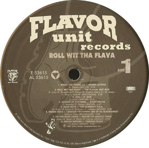 Various : Roll Wit Tha Flava (LP, Comp)