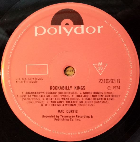 Charlie Feathers / Mac Curtis : Rockabilly Kings (LP, Comp)