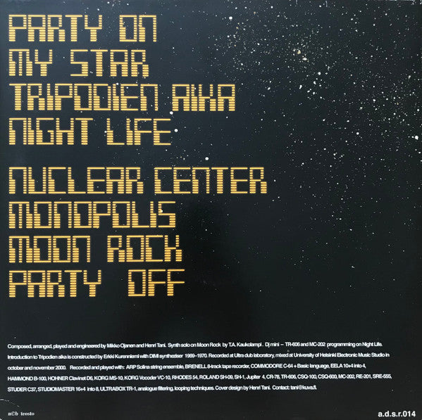 Nu Science : Return Back Space (LP)