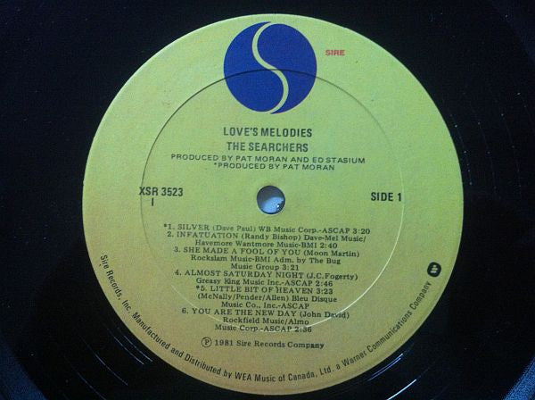 The Searchers : Love's Melodies (LP, Album)
