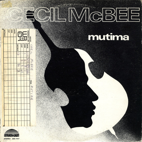 Cecil McBee : Mutima (LP, Album, RE)