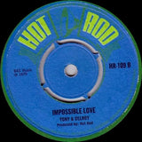 Delroy Dunkley / Tony & Delroy : I Wish You Well / Impossible Love (7", Single)