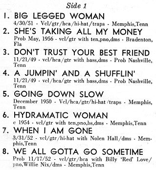 Joe Hill Louis : The One Man Band (LP, Comp)