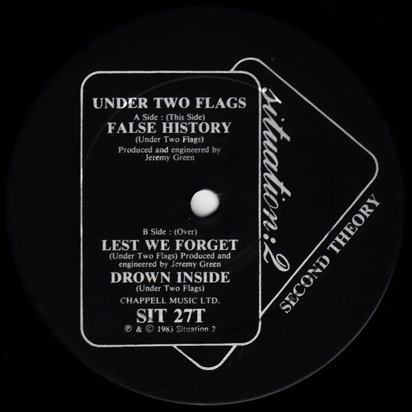 Under Two Flags : Lest We Forget (10", Single)