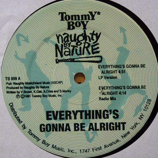 Naughty By Nature : Everything's Gonna Be Alright (12")