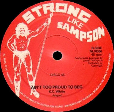 Roman Stewart / K.C. White : Mr Officer / Ain't Too Proud To Beg (12")