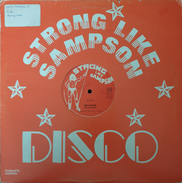 Roman Stewart / K.C. White : Mr Officer / Ain't Too Proud To Beg (12")