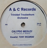 Trinidad Troubadours Orchestra* : Party Swinging / Calypso Medley (12")
