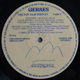 Milton Nascimento : Geraes (LP, Album, Gat)