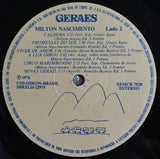 Milton Nascimento : Geraes (LP, Album, Gat)