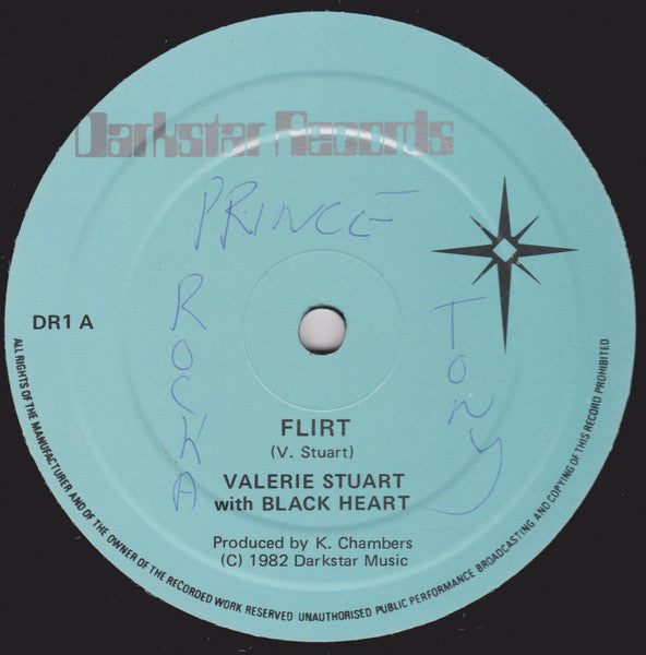 Valerie Stuart With Black Heart (8) : Flirt (10")