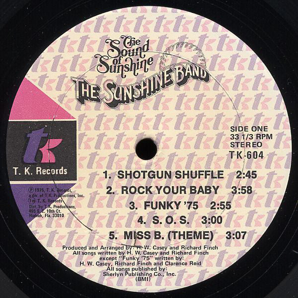 The Sunshine Band : The Sound Of Sunshine (LP, Album)