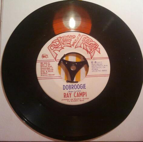 Ray Campi : Eager Boy (7", Single, RE)