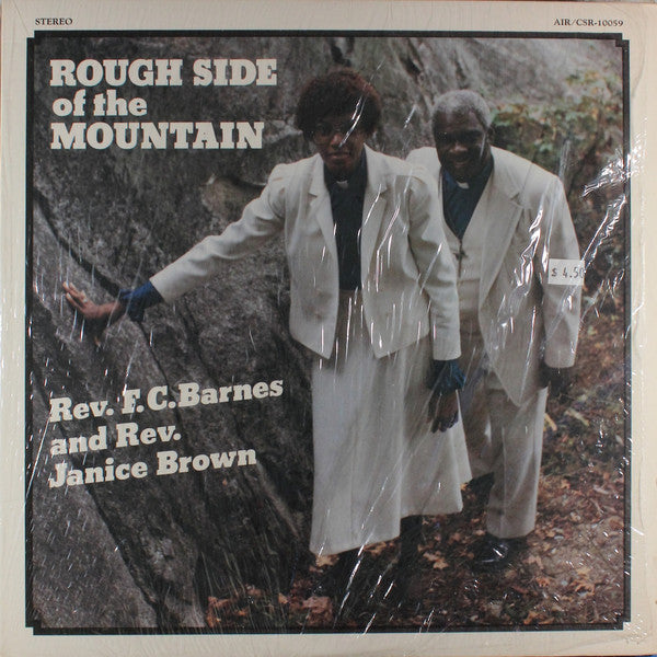 Rev. F.C. Barnes* And Rev. Janice Brown : Rough Side Of The Mountain (LP, Album)