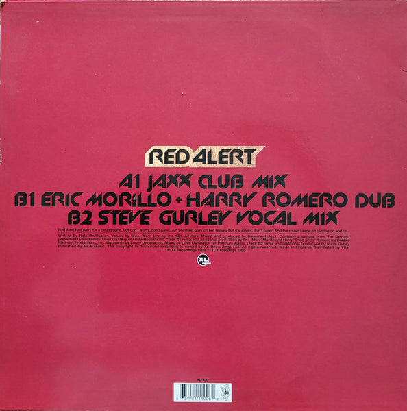 Basement Jaxx : Red Alert (12", Single)