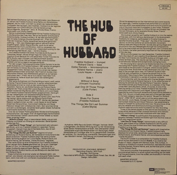 Freddie Hubbard : The Hub Of Hubbard (LP, Album)