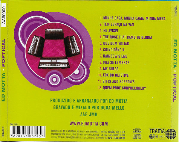 Ed Motta : Poptical (CD, Album)