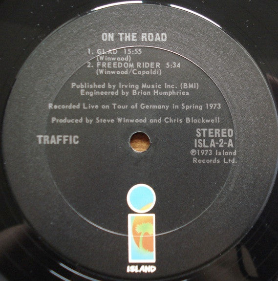 Traffic : On The Road (2xLP, Album, RP)