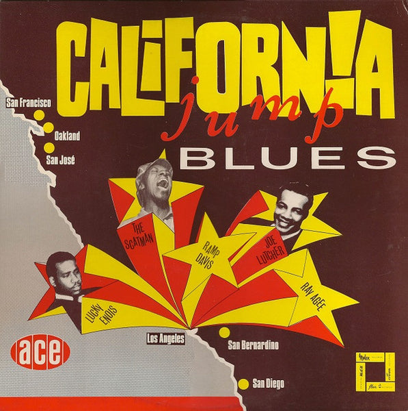 Various : California Jump Blues (LP, Comp, Mono)