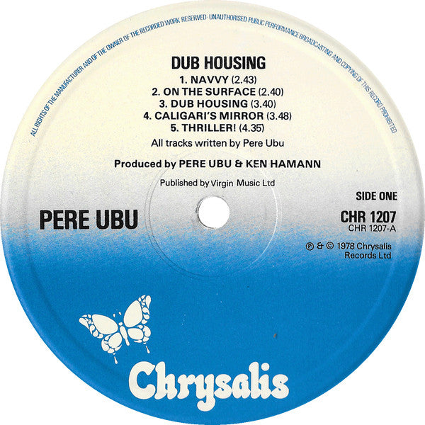 Pere Ubu : Dub Housing (LP, Album)