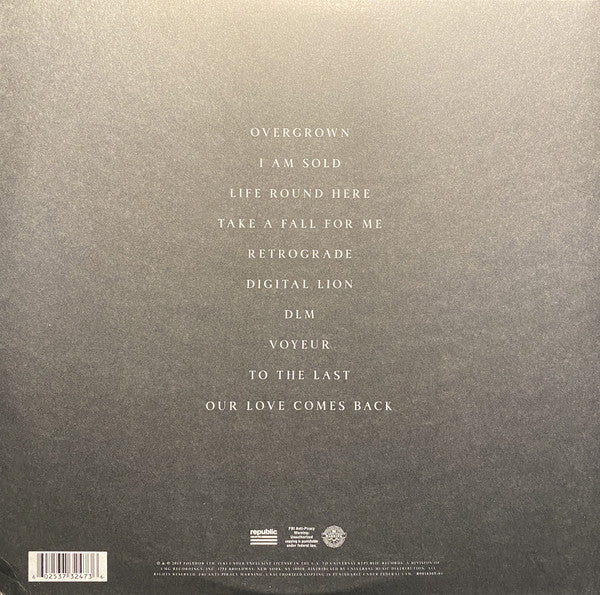 James Blake : Overgrown (2xLP, Album, 180)