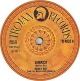 Honey Boy / The Itals (4) : Jamaica / Sea Wave (7", sol)