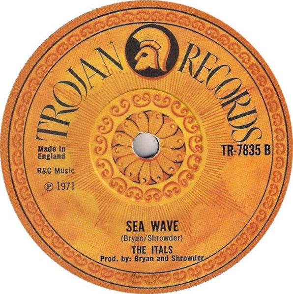 Honey Boy / The Itals (4) : Jamaica / Sea Wave (7", sol)