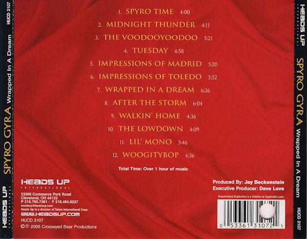 Spyro Gyra : Wrapped In A Dream (CD, Album)