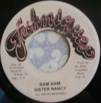 Sister Nancy : Bam Bam (7", RE)