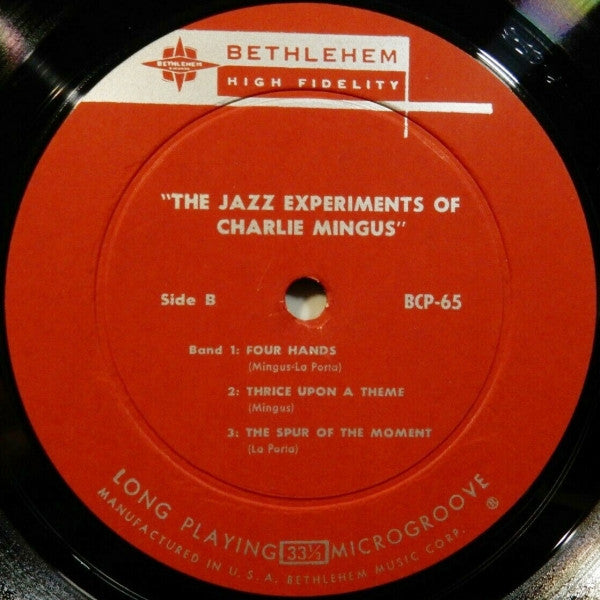 Charlie Mingus* : The Jazz Experiments Of Charlie Mingus (LP, Comp, Mono, RM)