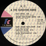 K.C. & The Sunshine Band* : Do It Good (LP, Album, RE)