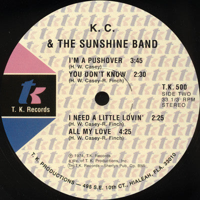 K.C. & The Sunshine Band* : Do It Good (LP, Album, RE)
