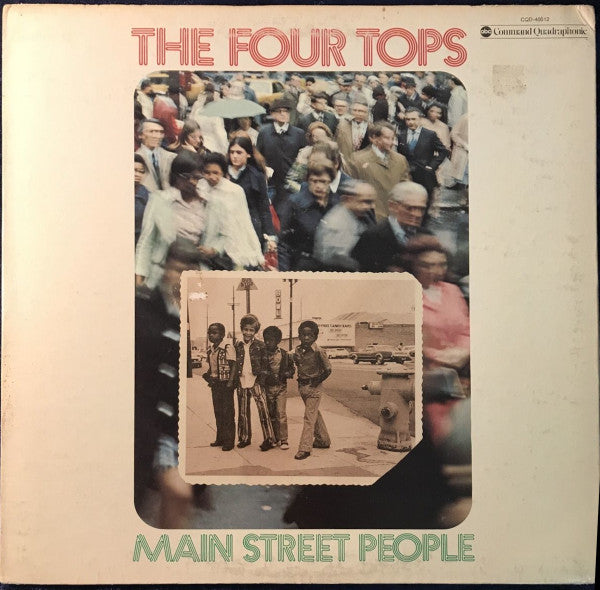 Four Tops : Main Street People (LP, Album, Quad, San)