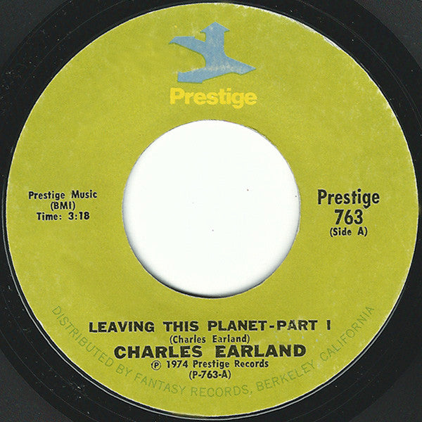 Charles Earland : Leaving This Planet (7")