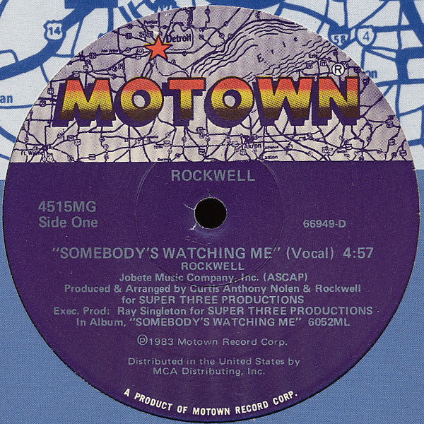 Rockwell : Somebody's Watching Me (12")