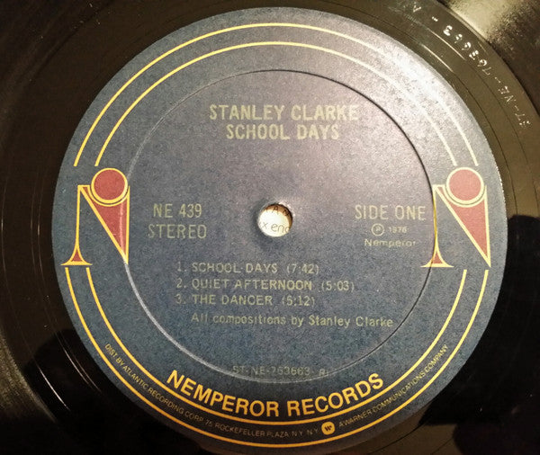 Stanley Clarke : School Days (LP, Album, RI )